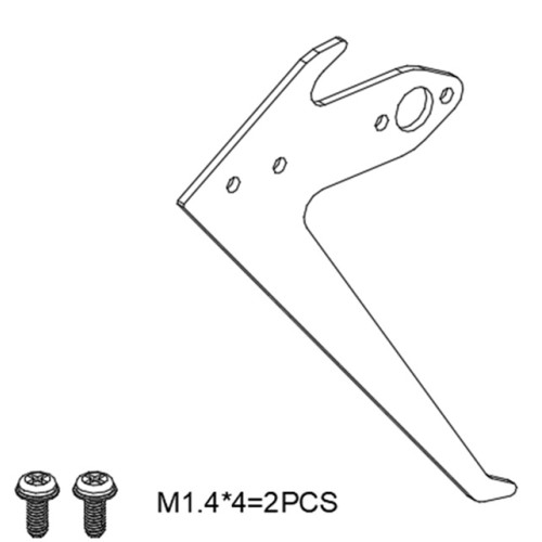 GT030034 Vertical fin (Green)