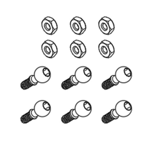 GT030044 Servo Arm Linkage Ball Set