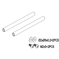 GT000004 Feathering Shaft Set GT000004 Feathering Shaft Set