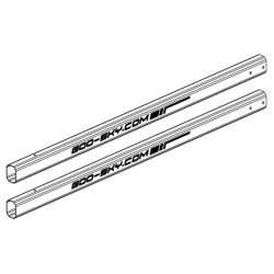 GT080021 Tail Boom   Black