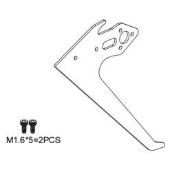 GT080027 Vertical fin (Orange)