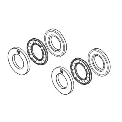 GT060009 Flat Thrust bearing Set-F8-16M GT060009 Flat Thrust bearing Set-F8-16M